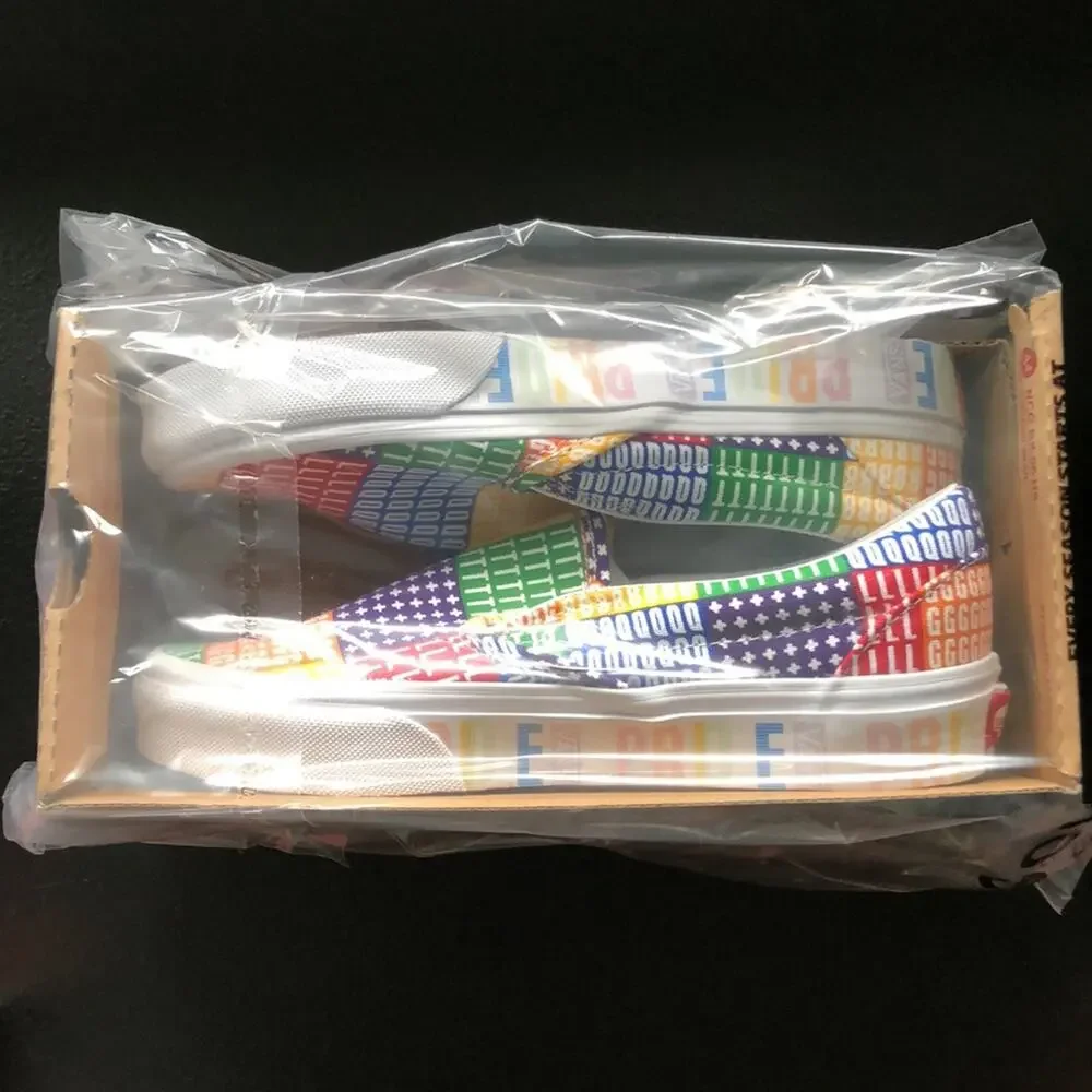 NIB VANS Classic Slip-On Pride Sneakers Shoes 5 - Picture 6 of 7